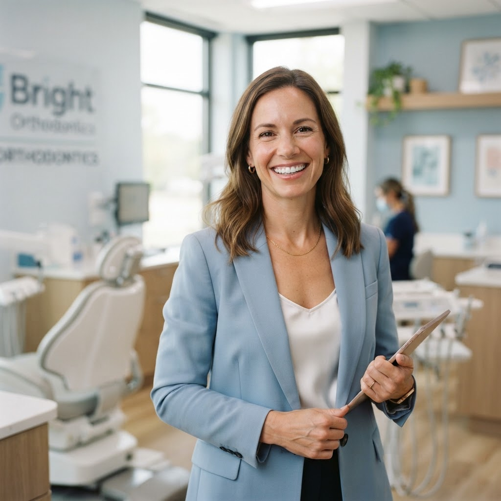 Adult patient showing a confident healthy smile